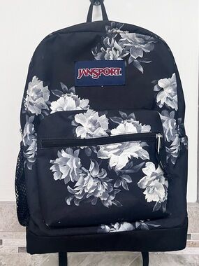 jansport autumn tapestry backpack CROSS TOWN PLUS Hydrangea Jansport | Bags | Jansport